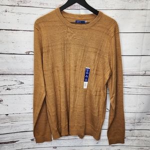 Apt 9‎ Brown Merino Blend Crewneck Sweater Size XL